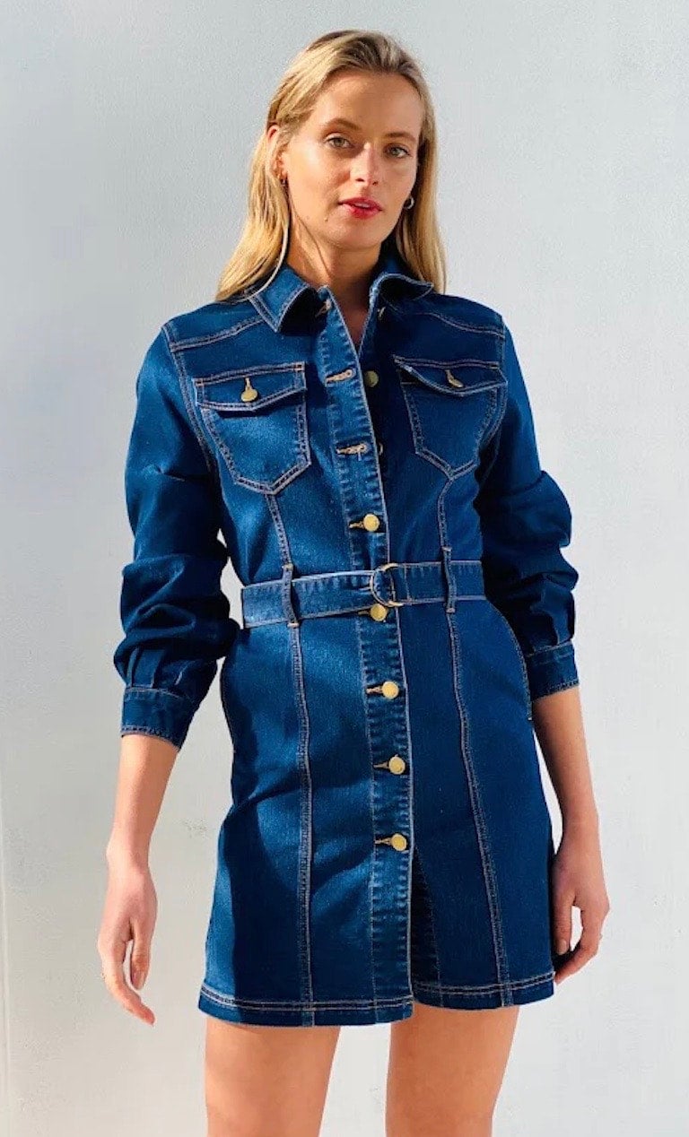 Barbie Mini Denim Dress
